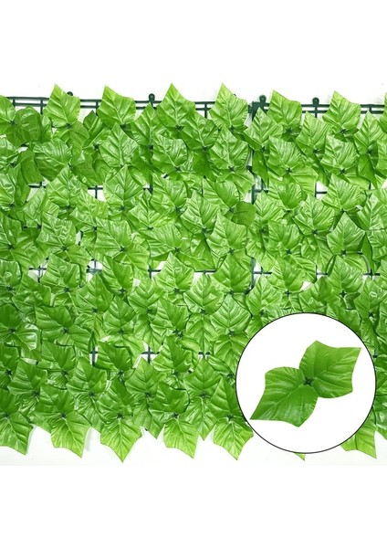 Açık Yeşil B 50X100CM Yaprak Çit Panelleri Balkon Yapay Sarmaşık Çit Dıy Yeşil Yapay Bitki Çit Ekranı Ev Açık Bahçe Dekorasyonu Için (Yurt Dışından)