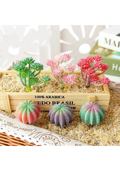 Zr Yudiehua Kırmızı Yapay Çok Stil Akın Etli Bitkiler Dıy Ev Bahçe Ofis Düğün Dekorasyon Parti Mini Bonsai Plante Artificielle (Yurt Dışından) indirimleri