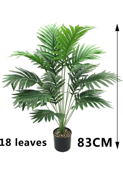 A-18LEAVES Yapay Bitkiler Dağınık Kuyruk Tropikal Büyük Yapay Palmiye Ağacı Bitki Muz Yaprakları Açık Bahçe Ev Ofis Dekorasyonu (Yurt Dışından) modelleri