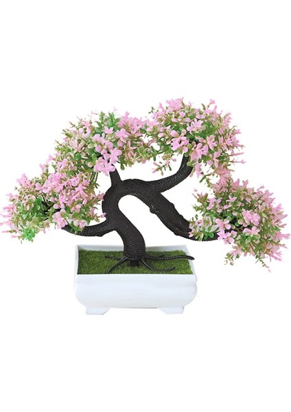 T1 Yapay Bitkiler Bonsai Küçük Ağaç Saksı Sahte Bitki Çiçekler Saksı Süsler Ev Odası Masa Dekorasyon Otel Bahçe Dekor Için (Yurt Dışından) fiyatları