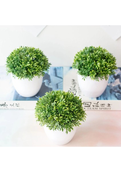 Gümüş Yapay Bitkiler Bonsai Küçük Ağaç Çim Bitkileri Pot Ev Aksesuarları Dekorasyon Çiçekler Bahçe Dekorasyon Düğün Parti Için (Yurt Dışından) fırsatları