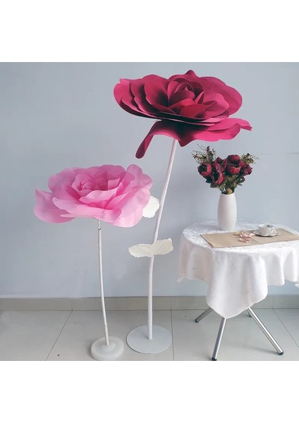 80 cm Gül Kırmızı 80 cm Dev Yapay Çiçek Gül Çiçek Kök Tabanı Köpük Çiçekler Düğün Arka Plan Duvar Sahne Otel Alışveriş Merkezi Dekorasyonu (Yurt Dışından) fiyatları