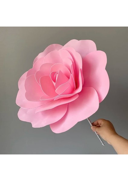 80 cm Gül Kırmızı 80 cm Dev Yapay Çiçek Gül Çiçek Kök Tabanı Köpük Çiçekler Düğün Arka Plan Duvar Sahne Otel Alışveriş Merkezi Dekorasyonu (Yurt Dışından) indirimleri