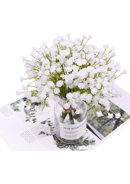 Beyaz 1 Adet 20 cm Beyaz Gypsophila Yapay Çiçekler Düğün Dıy Buket Dekorasyon Aranjmanı Plastik Bebekler Nefes Sahte Çiçek Ev Dekor (Yurt Dışından) fırsatları