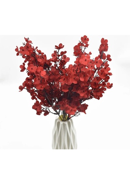 Mor Pembe Ipek Gypsophila Yapay Çiçekler Küçük Demetler 5 Çatal 30 cm Oturma Odası Dekorasyon Sahte Bitkiler Vazo Ev Düğün Için (Yurt Dışından) indirimleri