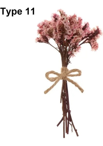 Tip 11 Mini Babysbreath Doğal Taze Kurutulmuş Korunmuş Çiçekler Küçük Doğal Kurutulmuş Çiçekler Buket Basın Dekoratif Fotoğraf Arka Fonu Dekor (Yurt Dışından)