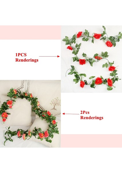 25505 1 Adet Zerolife Yapay Çiçek Dekor Gül Ipek Çiçek Çelenk Düğün Dekorasyon Için Simülasyon Kurutulmuş Sarmaşıklar Ev Bahçe Süslemeleri (Yurt Dışından) modelleri