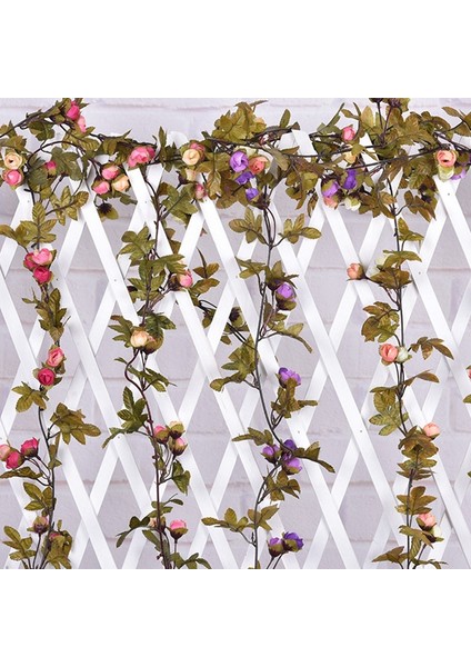 25505 1 Adet Zerolife Yapay Çiçek Dekor Gül Ipek Çiçek Çelenk Düğün Dekorasyon Için Simülasyon Kurutulmuş Sarmaşıklar Ev Bahçe Süslemeleri (Yurt Dışından) fırsatları