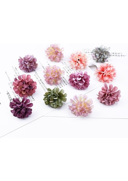 11 20 Adet Sahte Karanfil Düğün Çiçek Kafa Noel Scrapbooking Ev Dekor Gelin Aksesuarları Gümrükleme Yapay Çiçekler (Yurt Dışından)