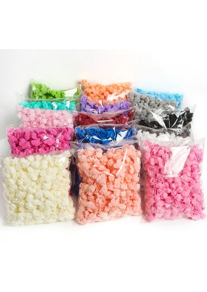 Açık Pembe 200 Adet 3.5 cm Gül Yapay Çiçekler Pe Köpük Sahte Çiçekler Ev Dekor Düğün Dekorasyon Malzemeleri Dıy Gelin Hediyeler Karalama Defteri Aksesuarları (Yurt Dışından) fiyatları