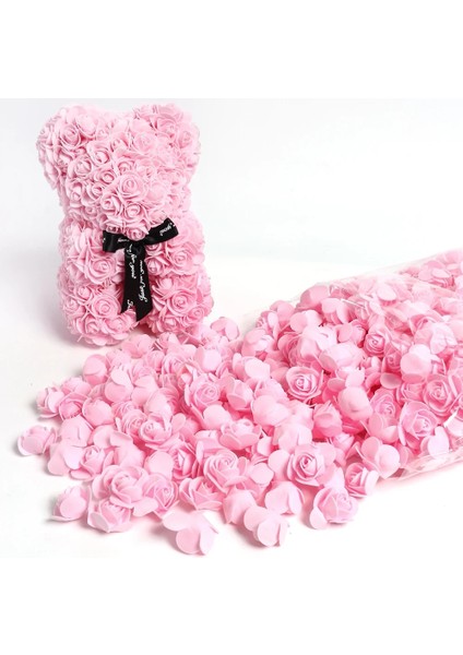 Açık Pembe 200 Adet 3.5 cm Gül Yapay Çiçekler Pe Köpük Sahte Çiçekler Ev Dekor Düğün Dekorasyon Malzemeleri Dıy Gelin Hediyeler Karalama Defteri Aksesuarları (Yurt Dışından) fırsatları