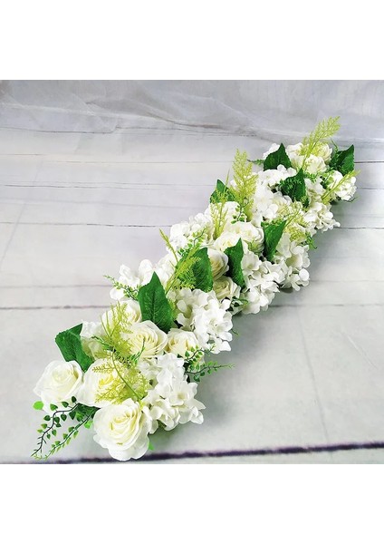 Mor Gül Düğün Yolu Alıntı Çiçekler Ipek Gül Şakayık Ortanca Dıy Kemerli Kapı Çiçek Sıra Pencere T Istasyonu Düğün Dekorasyon 50 cm (Yurt Dışından) indirimleri