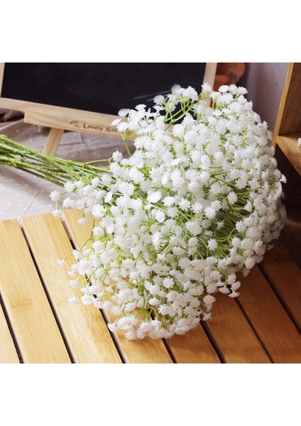 Beyaz 1 Demet 90 Kafa 52 cm Bebekler Nefes Yapay Çiçekler Plastik Gypsophila Dıy Çiçek Buketleri Düğün Ev Dekorasyon Için Düzenleme (Yurt Dışından) fiyatları