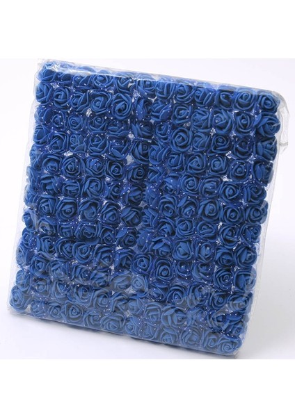 144 Adet-Kraliyet Mavi 144 Adet Mini Dantel Pe Gül Köpük Çiçek Başları Düğün Ev Dekorasyon Için Buket Scrapbooking Dıy Çelenk Artificia Çiçekler (Yurt Dışından)