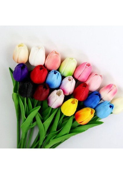 Turuncu 1 Parça Yapay Çiçekler Bahçe Laleler Gerçek Dokunmatik Çiçekler Lale Buketi Dekor Mariage Ev Düğün Dekorasyon Için Sahte Çiçekler (Yurt Dışından) indirimleri