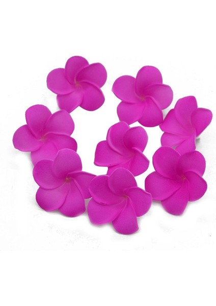 H06 7 cm 10 Adet/grup Plumeria Hawaiian Pe Köpük Frangipani Yapay Çiçek Headdress Çiçekler Yumurta Çiçekler Düğün Dekorasyon Parti Malzemeleri (Yurt Dışından)