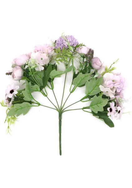 2 Gül Mor 1 Adet Karışık Çiçek Güzel Şakayık Yapay Çiçek Ortanca Ipek Sahte Buket Ev Düğün Dekorasyon Için Dıy Karahindiba Köpük (Yurt Dışından) indirimleri