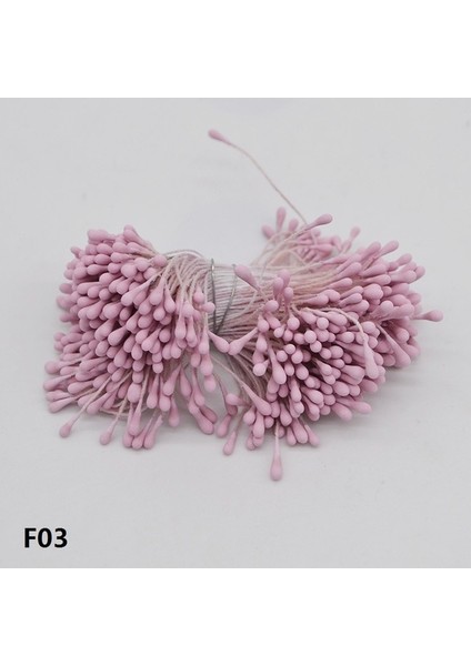 F03 800 Adet 400/800/4000 Adet 1.5mm Mini Inci Çiçek Ercik Pistil Çift Kafaları Düğün Ev Dekorasyonu Dıy El Sanatları Scrapbooking Sahte Çiçekler (Yurt Dışından)