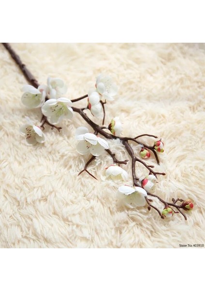 G Erik Kiraz Çiçekleri Yapay Ipek Çiçekler Flores Sakura Ağacı Dalları Ev Masa Oturma Odası Dekor Dıy Düğün Dekorasyon (Yurt Dışından) indirimleri