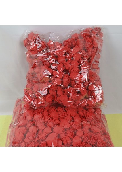 Bordo 150 Adet 50/100/150/200 3.5 cm Köpük Gül Pe Çiçek Kafa Yapay Çiçekler Dıy Güller Ayı Doğum Günü Hediyesi Düğün Noel Ev Dekorasyonu (Yurt Dışından)