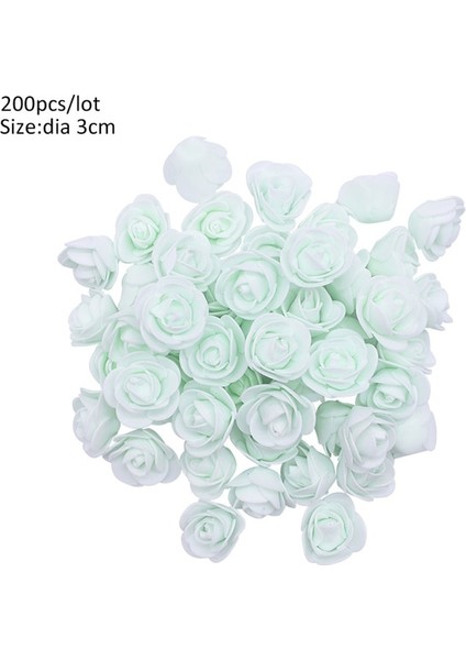 200 Adet 3 cm Nane Yeşili Polistiren Strafor Köpük Topu Gül Ayı Beyaz Kalp Zanaat Dıy Ev Partisi Dekorasyon Düğün Doğum Günü Noel Partisi Hediyesi (Yurt Dışından)
