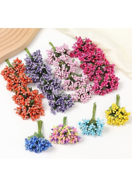 Mor Pembe 12 Adet Mini Yapay Çiçekler Ercik Sahte Çiçekler Ev Dekor Düğün Dekorasyon Için Gelin Buketi Çelenk Çiçek Duvar Hediye Aksesuarları (Yurt Dışından) fırsatları