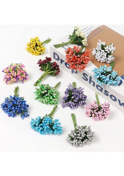 Mor Pembe 12 Adet Mini Yapay Çiçekler Ercik Sahte Çiçekler Ev Dekor Düğün Dekorasyon Için Gelin Buketi Çelenk Çiçek Duvar Hediye Aksesuarları (Yurt Dışından) indirimleri