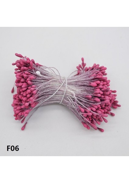 F06 400 Adet 400/800/4000 Adet 1.5mm Mini Inci Çiçek Ercik Pistil Çift Kafaları Düğün Ev Dekorasyonu Dıy El Sanatları Scrapbooking Sahte Çiçekler (Yurt Dışından)