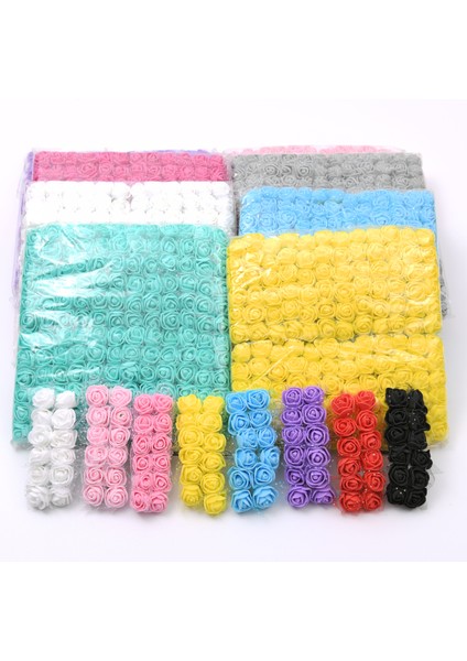 144 Adet-Gül 144 Adet Mini Dantel Pe Gül Köpük Çiçek Başları Düğün Ev Dekorasyon Scrapbooking Için Buket Dıy Çelenk Artificia Çiçekler (Yurt Dışından)