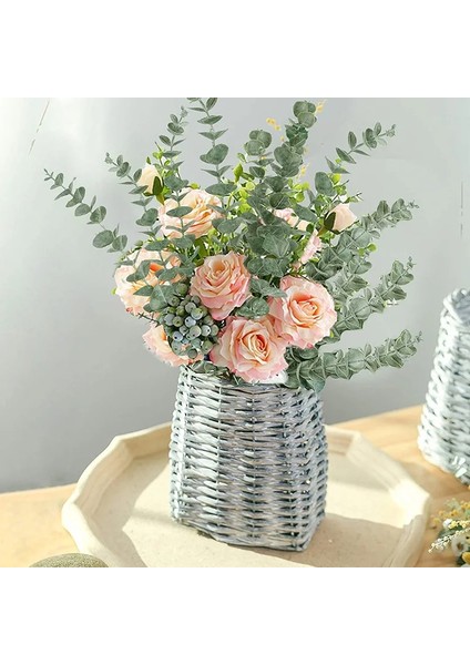 Açık Yeşil 5 Adet Dıy Yapay Okaliptüs Duvar Asılı Dekorlar Yeşillik Boho Ev Dekorasyonu Çiftlik Evi Rustik Bitkiler Düğün Süslemeleri Için (Yurt Dışından) indirimleri