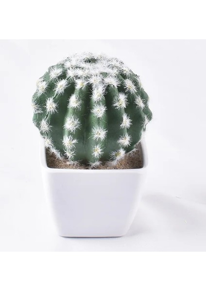 1 (Pot Yok) Yapay Plastik Kaktüs Succulents Dikenli Armut Saksı Bitki Yok Pot Çevre Dostu Simülasyon Ev Ofis Masaüstü Dekorasyon Sıcak (Yurt Dışından)