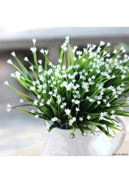 M 7-Çatal Plastik Yapay Çiçekler Yeşil Suni Çim Bitkiler Ev Ofis Masası Dekoratif Yapraklar Parti Dekorları Bitkiler 5 Renk (Yurt Dışından) fiyatları