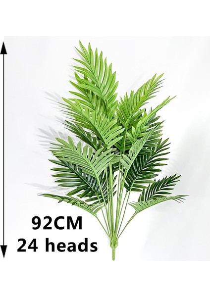 A16 92 cm Tropikal Palmiye Ağacı Yaprakları Büyük Yapay Bitkiler Ipek Sahte Monstera Hindistan Cevizi Ağacı Ev Balkon Bahçe Dekor Için Pot Olmadan (Yurt Dışından)