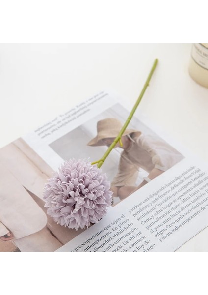 Mor 1 Parça 5 Adet Ipek Ortanca Düğün Araba Dekoratif Çiçekler Noel Süslemeleri Vazo Ev Scrapbooking Yapay Bitkiler Için (Yurt Dışından)