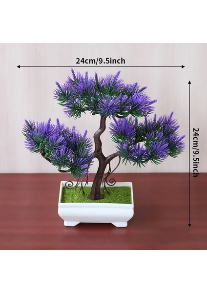 F6 Bonsai Küçük Ağaç Saksı Yapay Bitkiler Sahte Bitki Çiçekler Saksı Süsler Ev Odası Masa Dekorasyon Otel Bahçe Dekor Için (Yurt Dışından)
