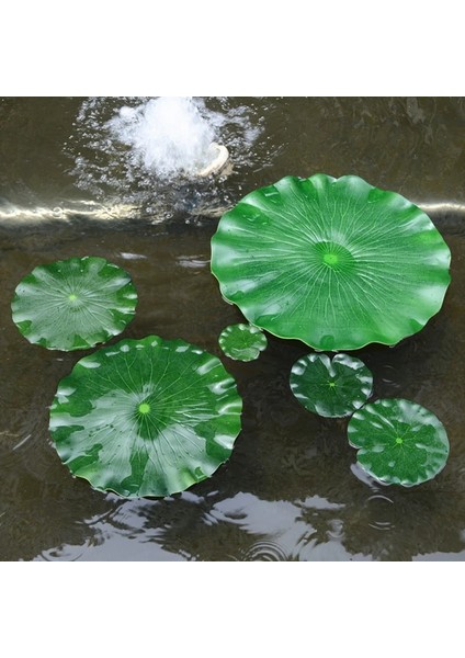 60 cm Yüzen Sahte Lotus Yaprağı Yapay Lotus Yaprağı Bahçe Gölet Su Gölet Tankı Çiçek Dekorasyonu Bitki Sahte Nilüfer Yaprağı (Yurt Dışından)