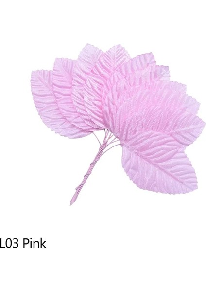 L03-100PCS 100 Adet Renkli Simülasyon Ipek Gül Yaprağı Sahte Yeşillik Ev Düğün Dekorasyon Için Dıy Noel Çelenk Aksesuarları Yapay Çiçek (Yurt Dışından)