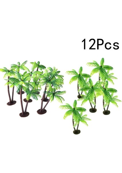 1 Adet Ağaç Palmiye Ağaçları Mini Dekor Peyzaj Yapay Model Minyatür Bonsai Tankı Balık Manzara Dekorasyon Akvaryum Kek Topper Bitki (Yurt Dışından) fiyatları