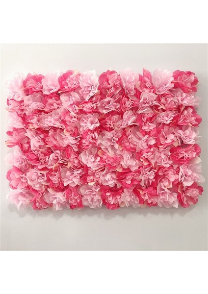 15 40X60CM Pembe Ipek Gül Çiçek Duvar Yapay Çiçek Düğün Dekorasyon Için Çiçek Duvar Babyshow Düğün Noel Ev Zemin Dekor (Yurt Dışından)