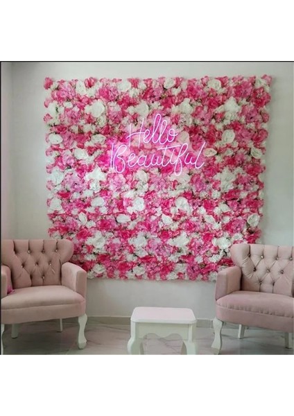 15 40X60CM Pembe Ipek Gül Çiçek Duvar Yapay Çiçek Düğün Dekorasyon Için Çiçek Duvar Babyshow Düğün Noel Ev Zemin Dekor (Yurt Dışından) modelleri