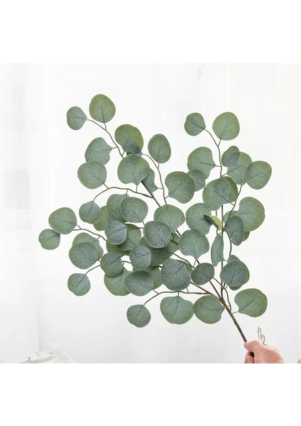 Açık Yeşil 65 cm Yapay Bitki Okaliptüs Ipek Yeşil Söğüt Yaprakları Ev Dekorasyon Noel Açık Düğün Parti Sahte Bitki Aranjmanı (Yurt Dışından) modelleri