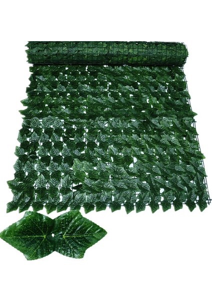 Renkli Üzüm 50X200CM 50×500CM Yaprak Çit Sarmaşık Gizlilik Ekranı Balkon Gizlilik Bahçe Yaprakları Çit Yapay Çit Elma Yaprağı Dış Mekan Çit Dekorasyonu (Yurt Dışından)