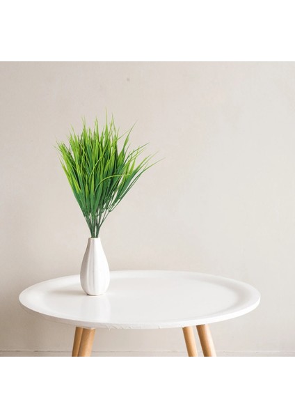 15 M 7 Çatal Su Çim Okaliptüs Plastik Yapay Bitkiler Yeşil Çim Plastik Çiçek Bitki Düğün Ev Dekorasyon Masa Dekorları (Yurt Dışından) indirimleri