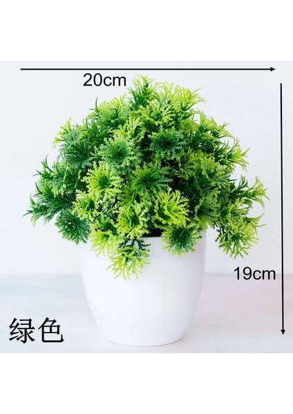 37 Kafaları Mo Li Cao Yeşil Yapay Çam Ağacı Monstera Farsça Çim Okaliptüs Bitkiler Bonsai Ev Aksesuarları Yatak Odası Oturma Odası Dekor Sahte Bitki (Yurt Dışından)