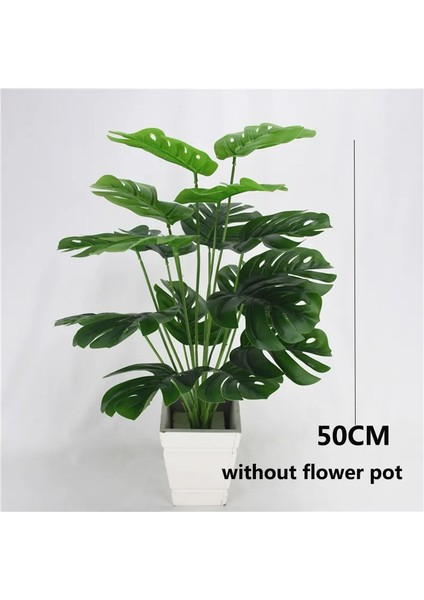 LD1481 B 45-90 cm Tropikal Palmiye Ağacı Büyük Monstera Yapay Bitkiler Büyük Hindistan Cevizi Ağacı Yeşillik Düğün Ev Bahçe Balkon Dekor (Yurt Dışından) indirimleri