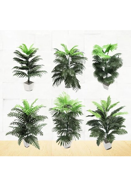 LD1481 x 45-90 cm Tropikal Palmiye Ağacı Büyük Monstera Yapay Bitkiler Yeşillik Düğün Ev Bahçe Balkon Dekor ile Büyük Hindistan Cevizi Ağacı (Yurt Dışından) modelleri