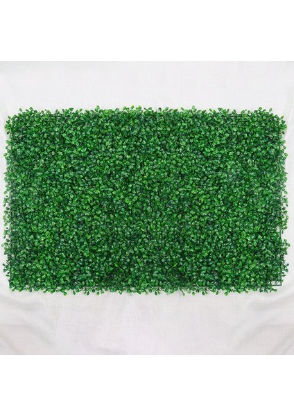 Milan ÇIMEN40X60CM Yapay Bitkiler Çim Duvar Paneli Şimşir Çit 16X24IN Sahte Okaliptüs Yeşillik Zemin Açık Kapalı Bahçe Için Uygun (Yurt Dışından)