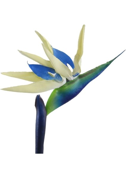 Beyaz Yükseklik 80 cm Yapay Çiçek Cennet Kuşu Düzenleme Sahte Bitki Parti Ipek Strelitzia Reginae Ev Düğün Çiçek Masa Dekor Sahne (Yurt Dışından)
