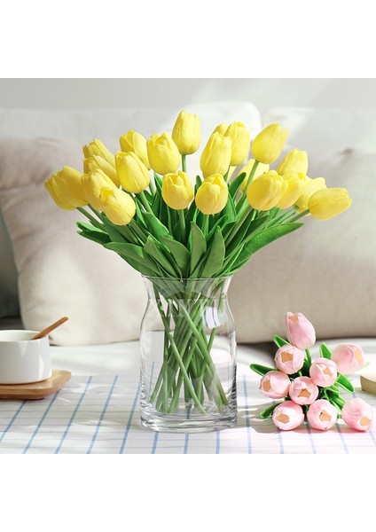 Renk 17 10 Adet 3/5/10/20 Adet Laleler Yapay Çiçekler Gerçek Dokunmatik Çiçek Buketi Laleler Sahte Çiçek Düğün Ev Dekorasyon Için (Yurt Dışından) fırsatları