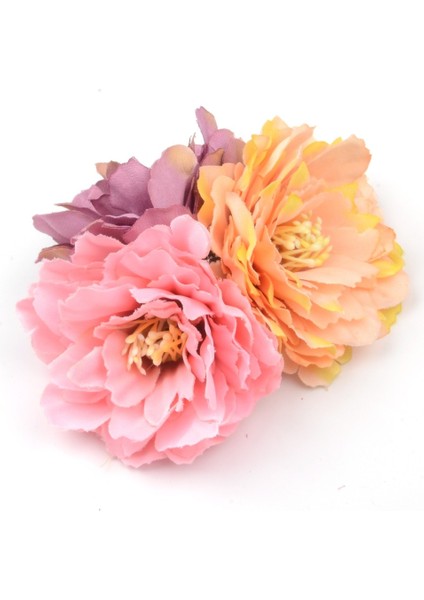 Turuncu 10 Adet/grup 6 cm Yapay Ipek Karanfil Çiçek Başları Düğün Ev Dekorasyon Dıy Gelin Holding Çiçek Aksesuarları Sahte Çiçekler (Yurt Dışından) fiyatları